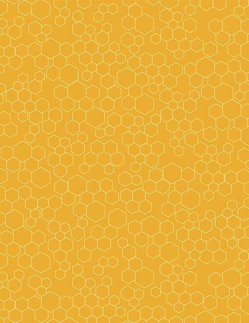 Bee Hive Grid - Timeless Treasures