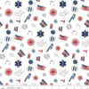 Nobody Fights Alone First Responders White - Riley Blake Designs