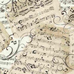 Music Sheets - Timeless Treasures