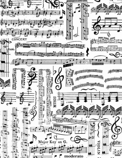 Music Sheets - Timeless Treasures