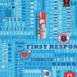 Thanks - First Responders - Timeless Treasures