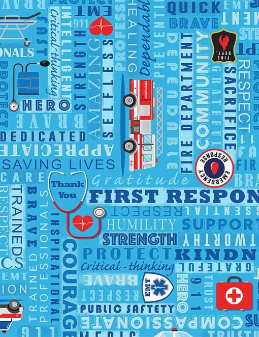 Thanks - First Responders - Timeless Treasures