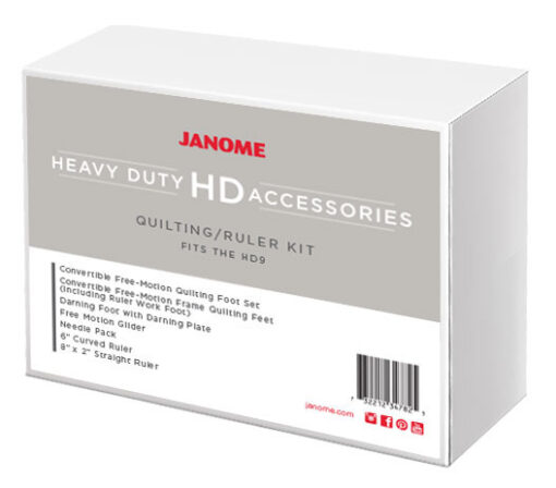 Janome HD9 Quilting & Ruler Kit