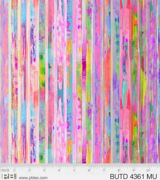Butterfly Dreams Stripe - P&B