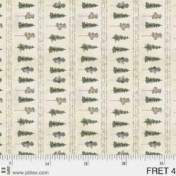 Forest Retreat Large Tree Strip - P&B