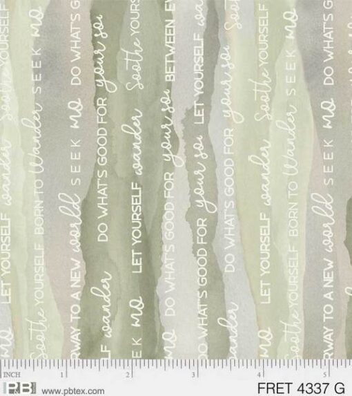 Forest Retreat Words - P&B