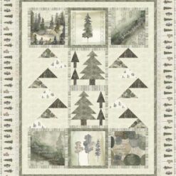 Forest Retreat 27.5X45"Panel - P&B
