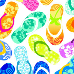 Tropical Flip Flops - Bernatex