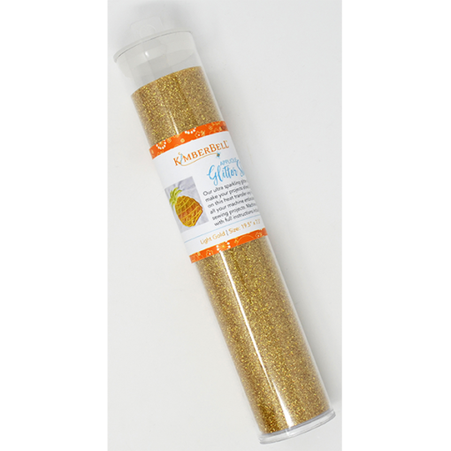 Applique Glitter Sheet Gold, 19.5 x 7.5”