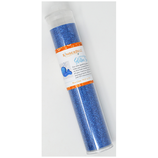 Applique Glitter Sheets Blue, 19.5 x 7.5”