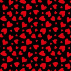Black Happy Hearts - Gail Hearts