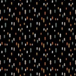 Coniferous Forest - Black - Camelot Fabrics
