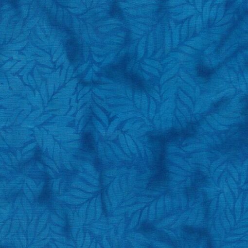 Fern Royal Blue - Island Batik