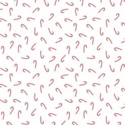 Flannel Candy Canes