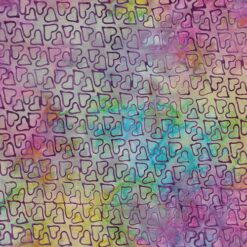 Mini Hearts - Sweet Pea - Island Batiks