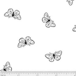 Ramblings Fun - Butterflies - White