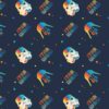 Star Wars Rainbow Empire Helmets - Camelot Fabrics