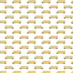 Teachers Rule Collection School Bus - Camelot Fabrics