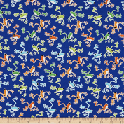 Toadally Dots (Hoopy Frogs Navy)