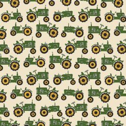 Tractor Cream Green - Bernatex