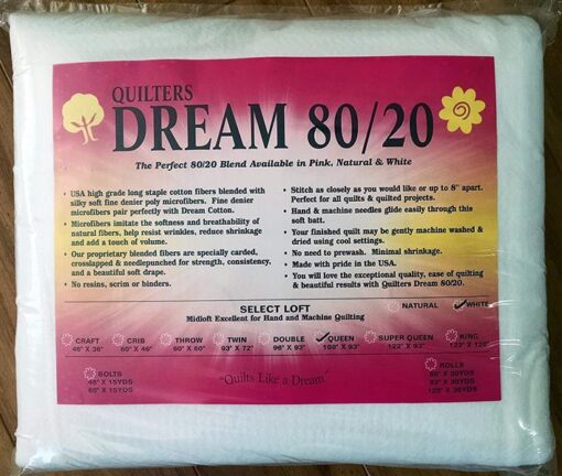 Quilters Dream Natural 80/20 Queen