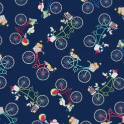 Kimberbell Navy Bicycles