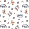 Winnie the Pooh Classic White Busy Days