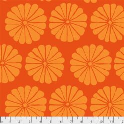 Damask Flower - Orange