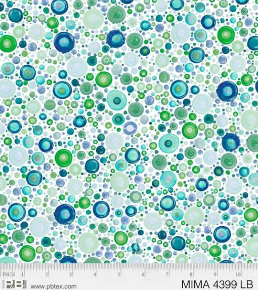 Mindful Mandalas Large Dots Blue