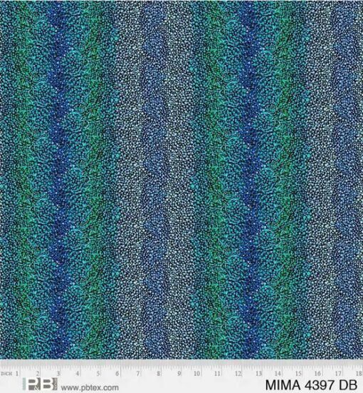 Mindful Mandalas Ombre Dot - 108" Dk. Blue