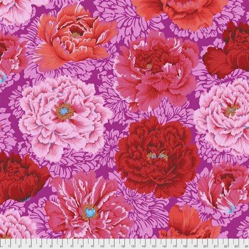 Brocade Peony - Hot