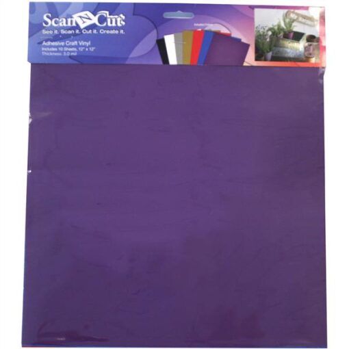 Brother Scan N Cut Adhesive Craft Vinyl 12" x 12"