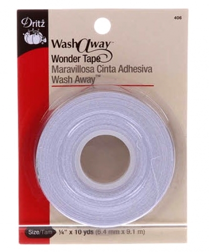 Dritz Wash Away Wonder Tape 1/4 in x 10yds