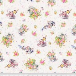 Flowers & Feathers Birds & Tea Cups