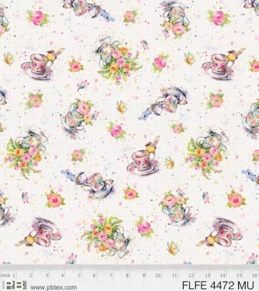 Flowers & Feathers Birds & Tea Cups