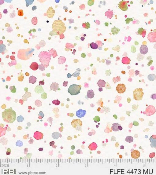 Flowers & Feathers Dots