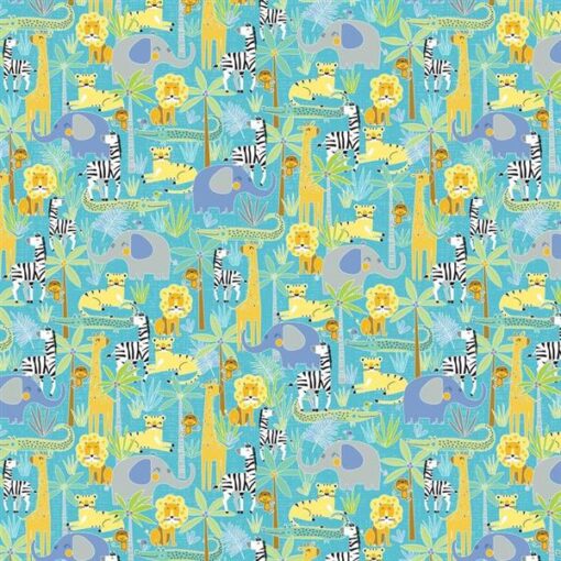 Sweet Safari Jungle Safari Turquoise