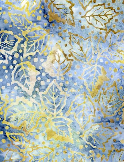 Tonga Lake Winter Leaves Batik