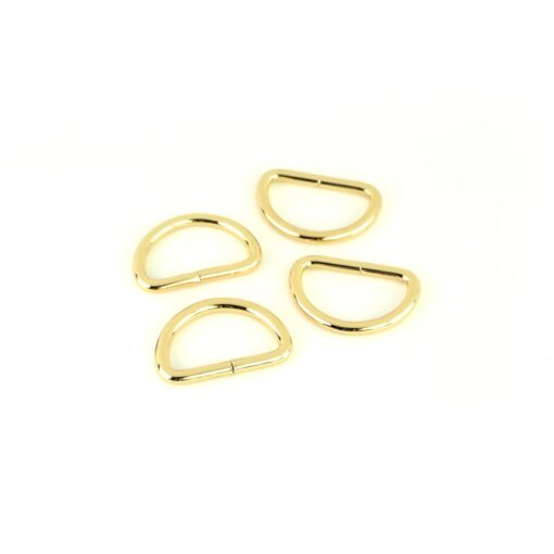 D Ring - 1" - Gold - Sallie Tomato