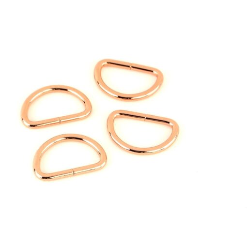 D Ring - 1" - Rose Gold - Sallie Tomato