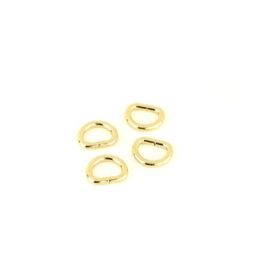 D Ring 1/2" - Gold - Sallie Tomato
