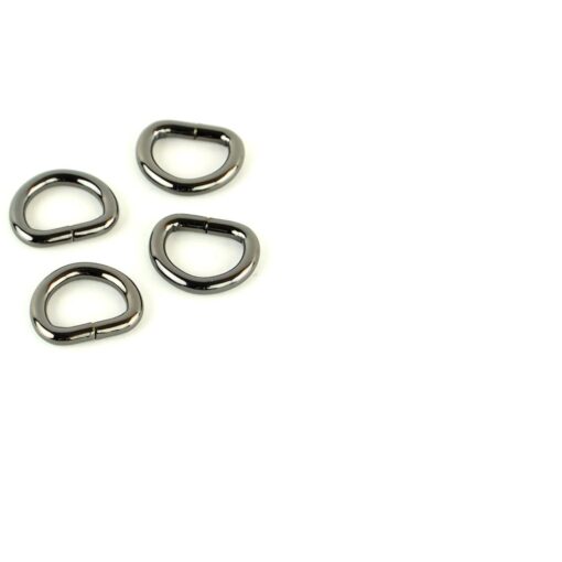 D Ring 1/2" - Gunmetal - Sallie Tomato
