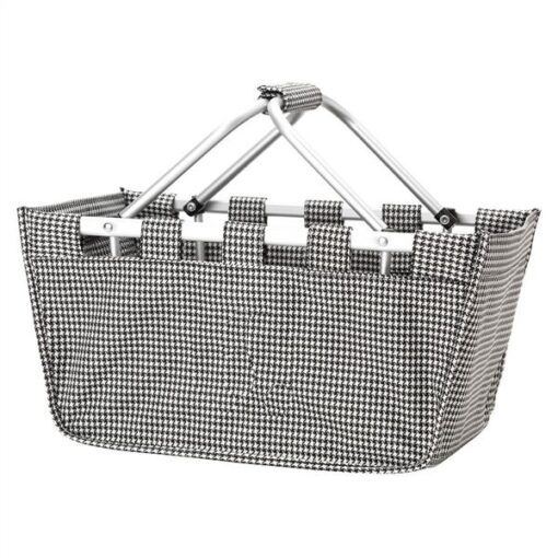 Market Tote Large - Houndstooth