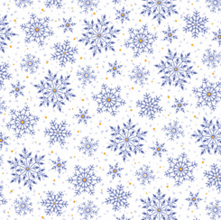 Santa's Night Out - White Snowflake
