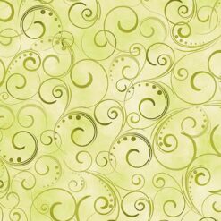 Swirling Splendor Moss Green