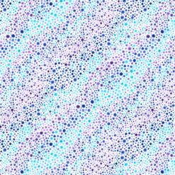 White/Blue Bubble Up 108in Wide Back