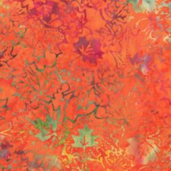 Autumn Maple Leaves Batik