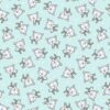 BABY TIGER FLANNEL TURQUOISE