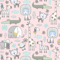 BABY'S SNUGGLEJUNGLE FLAN PINK