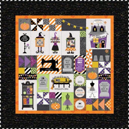 Candy Corn Quilt Shoppe (Embroidery CD